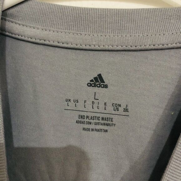 Adidas Men's Video Game Controller Graphic‎ T-Shirt Short Sleeve Halo Gray Large - Picture 4 of 7